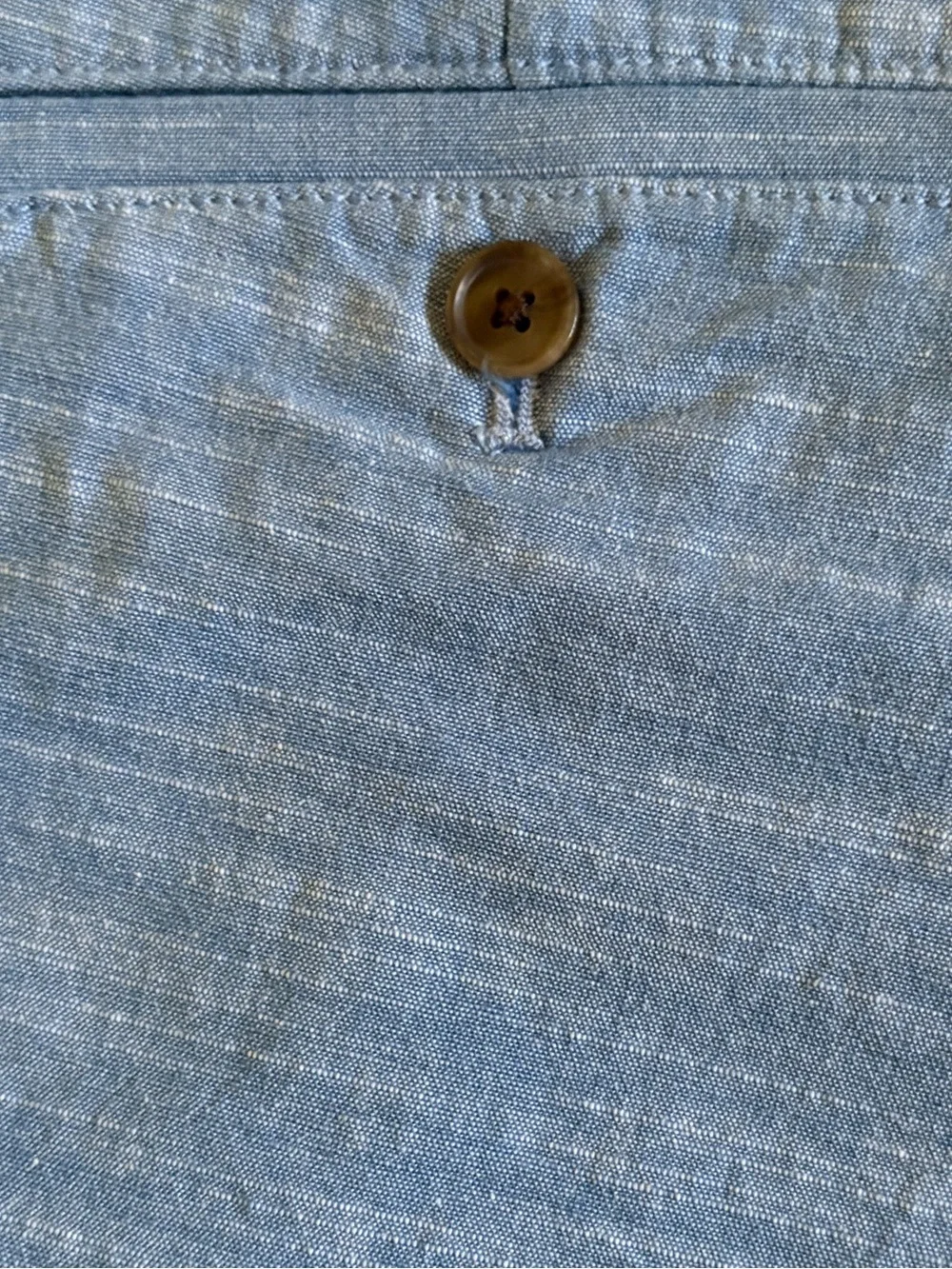NWOT J. CREW Men’s Chambray Slim-Fit Flex Chino Pant Size 28x30
